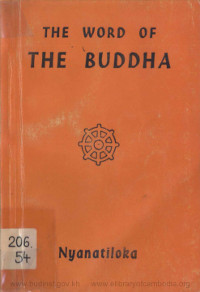 THE WORD OF THE BUDDHA