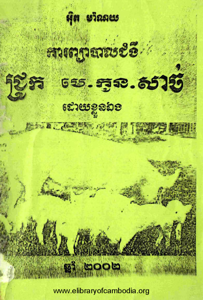 ការព្យាបាលជំងឺជ្រូក មេ.កូន.សាច់ ដោយខ្លួនឯង